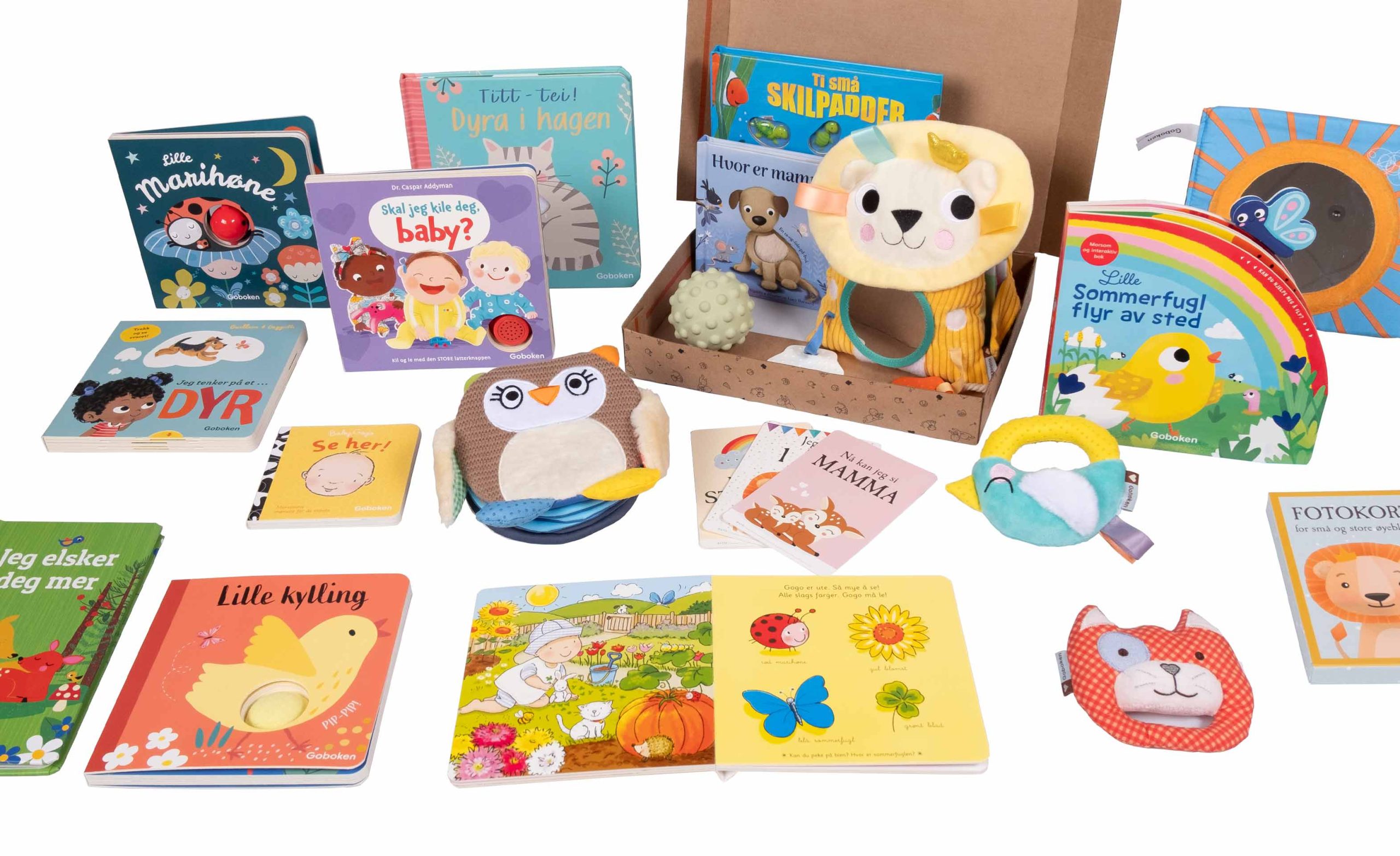 Bøker til baby og barn fra Goboken