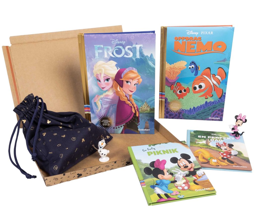 Disneyklubben bokklubb Disney-bøker i velkomstpakke